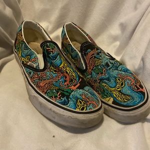 Men’s Underwater Vans Size 8